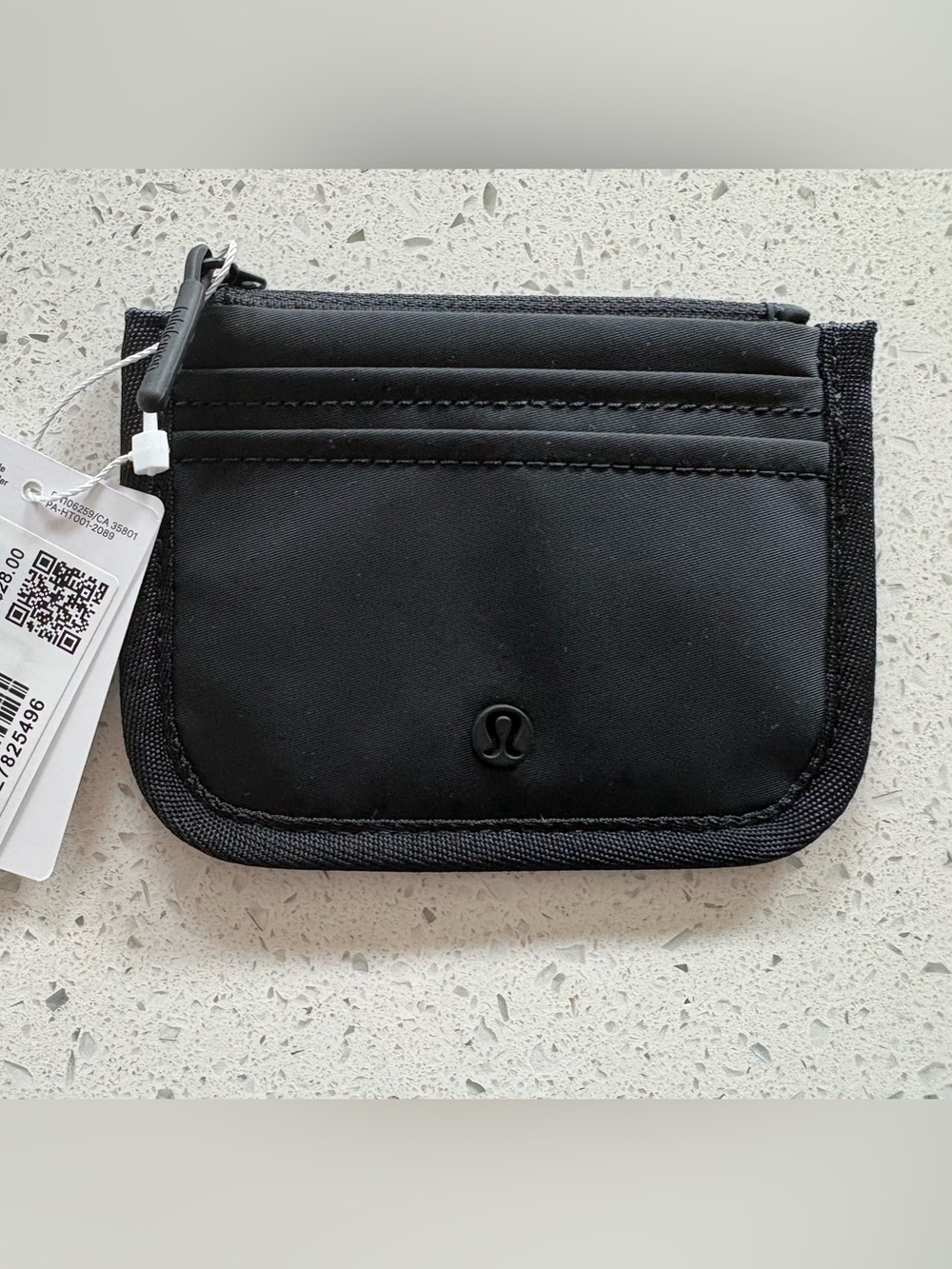 Lululemon Black True Identity Card Case